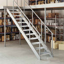 trappetrin 60x24x7 cm trinrist galvaniseret stål