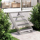 trappetrin 60x24x7 cm trinrist galvaniseret stål