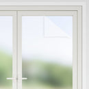 vinduesfolie PVC matteret hvid