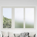 vinduesfolie PVC matteret hvid