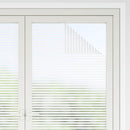 vinduesfolie stribet PVC matteret