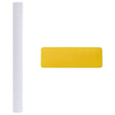 vinduesfolie stribet PVC matteret