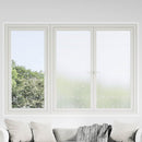 vinduesfolie stribet PVC matteret