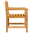 havestole 4 stk. 58x59x88 cm massivt teaktræ