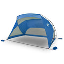 strandtelt 274x178x170/148 cm 185T polyester azurblå
