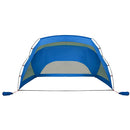 strandtelt 274x178x170/148 cm 185T polyester azurblå