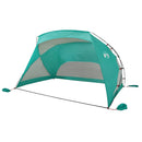 strandtelt 274x178x170/148 cm 185T polyester havgrøn