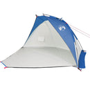 strandtelt 268x223x125 cm 185T polyester azurblå