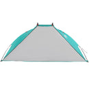 strandtelt 268x223x125 cm 185T polyester havgrøn