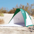 strandtelt 268x223x125 cm 185T polyester havgrøn