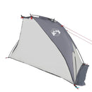 strandtelt 268x223x125 cm 185T polyester grå