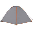 6-personers campingtelt vandtæt kuppel orange