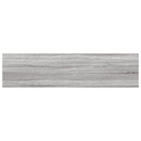 væghylder 4 stk. 40x10x1,5 cm konstrueret træ grå sonoma-eg