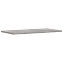 væghylder 4 stk. 60x20x1,5 cm konstrueret træ grå sonoma-eg