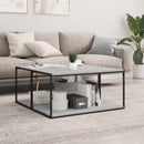 væghylder 4 stk. 80x30x1,5 cm konstrueret træ grå sonoma-eg