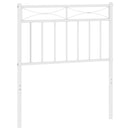 udskiftningsgavl 75 cm metal hvid