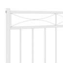 udskiftningsgavl 75 cm metal hvid