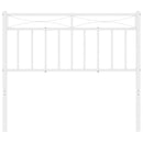udskiftningsgavl 100 cm metal hvid