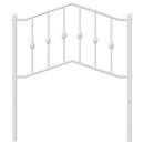 udskiftningsgavl 80 cm metal hvid