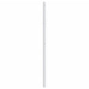 udskiftningsgavl 80 cm metal hvid