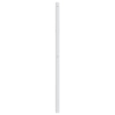 udskiftningsgavl 90 cm metal hvid