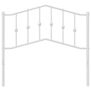 udskiftningsgavl 100 cm metal hvid
