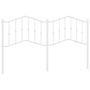 udskiftningsgavl 180 cm metal hvid