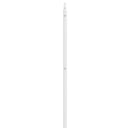udskiftningsgavl 193 cm metal hvid