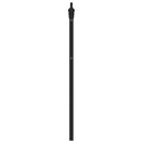udskiftningsgavl 150 cm metal sort