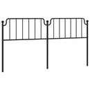 udskiftningsgavl 193 cm metal sort