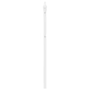 udskiftningsgavl 150 cm metal hvid