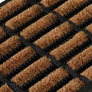 dørmåtte 45x75 cm rektangulær gummi og coir