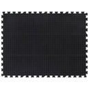 gulvmåtte 90x120 cm 12 mm gummi sort