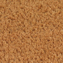 dørmåtte 80x100 cm tuftet coir naturfarvet