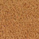 dørmåtte 100x200 cm tuftet coir naturfarvet
