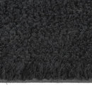 dørmåtte 60x90 cm halvrund tuftet coir sort