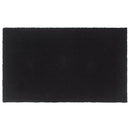 dørmåtte 90x150 cm tuftet coir sort