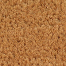dørmåtte 60x90 cm halvrund tuftet coir naturfarvet