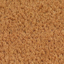 dørmåtte 100x200 cm tuftet coir naturfarvet