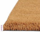 dørmåtte 100x200 cm tuftet coir naturfarvet