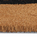 dørmåtte 40x60 cm tuftet coir naturfarvet
