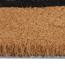 dørmåtte 45x75 cm tuftet coir naturfarvet
