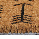 dørmåtte 40x60 cm tuftet coir naturfarvet