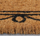 dørmåtte 40x60 cm tuftet coir naturfarvet