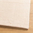 gulvtæppe HUARTE 80x250 cm kort luv og vaskbart beige
