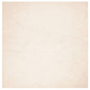 gulvtæppe HUARTE 120x120 cm kort luv og vaskbart beige
