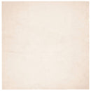 gulvtæppe HUARTE 200x200 cm kort luv og vaskbart beige