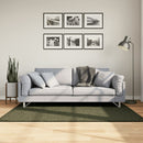Rug HUARTE Green 120 x 170 cm 100% Polyester Flad