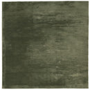 Rug HUARTE Green 200 x 200 cm 100% Polyester Flad