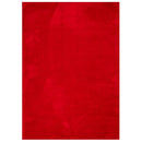 gulvtæppe HUARTE 200x280 cm kort luv og vaskbart rød